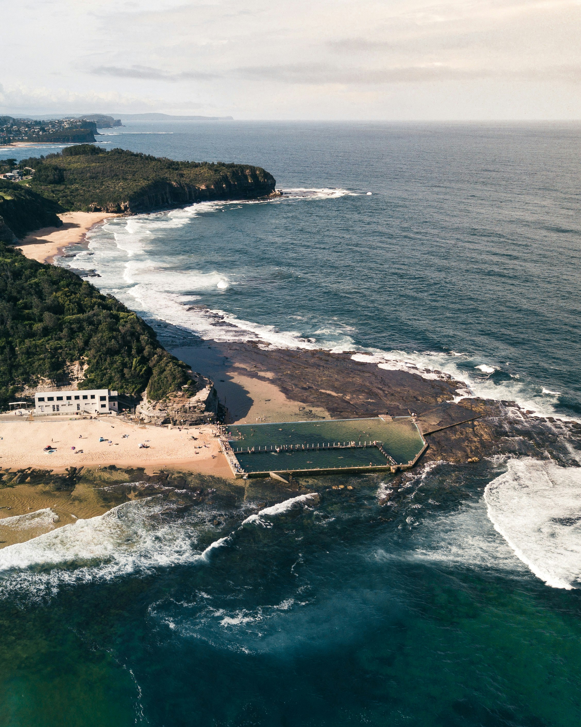 aerial view of island during daytime